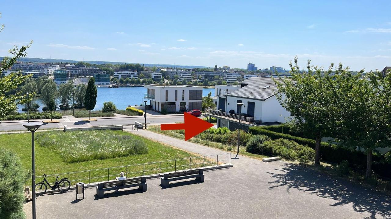Luxuswohnung Direkt Am Phoenixsee Dortmund Bagian luar foto